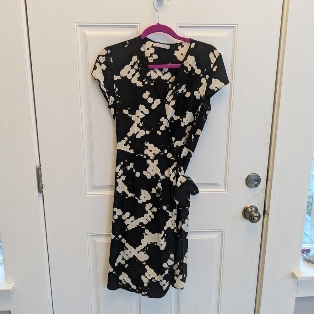 Stefanel Silk Wrap Dress